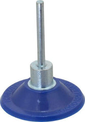 Value Collection - 1-1/2" Diam Adhesive/PSA Disc Backing Pad - 1/8" Shank Diam, 15,000 RPM - Exact Tool & Supply