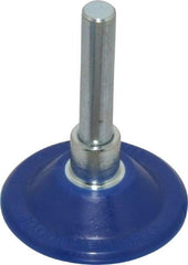 Value Collection - 1-1/2" Diam Adhesive/PSA Disc Backing Pad - 1/4" Shank Diam, 15,000 RPM - Exact Tool & Supply