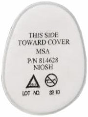 MSA - 10 Qty 1 Pack White N95 Filter - Exact Tool & Supply