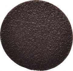 Made in USA - 1-1/2" Diam, 60 Grit Aluminum Oxide Adhesive PSA Disc - Exact Tool & Supply