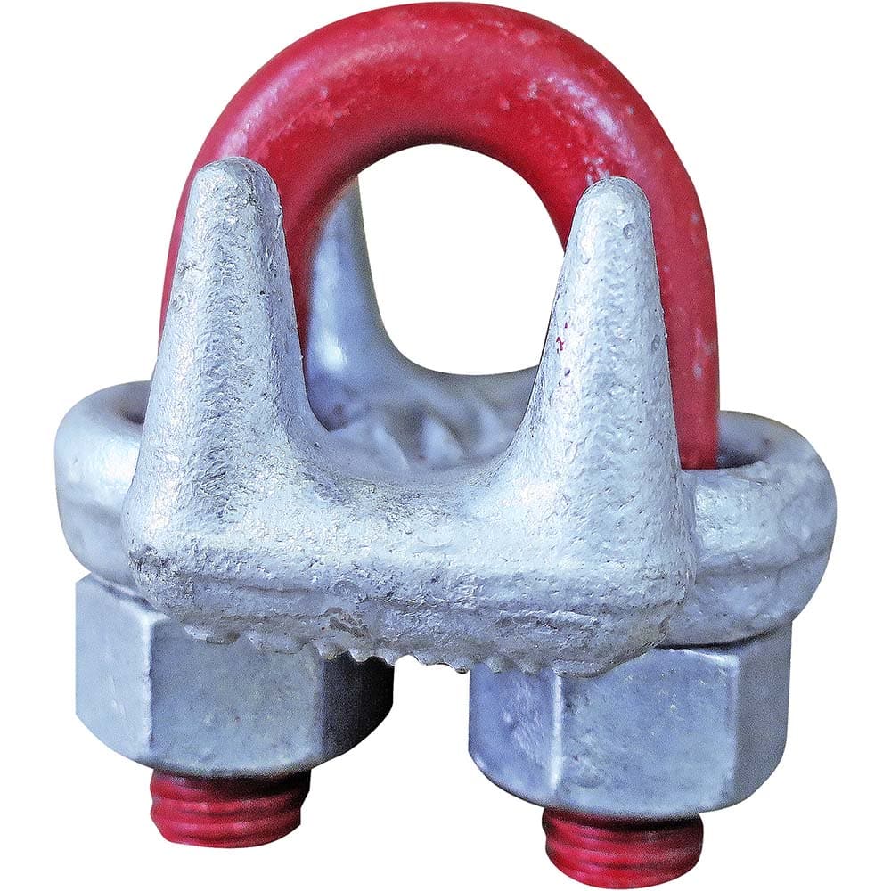 Crosby - Wire Rope Hardware & Accessories; Type: Fist Grip Clip ; For Rope Diameter: 7/16 (Inch); Type: Fist Grip Clip - Exact Tool & Supply