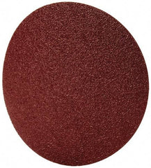 Made in USA - 8" Diam, 40 Grit Aluminum Oxide Adhesive PSA Disc - Coarse Grade, X Weighted Cloth Backing, For Low Speed Dual-Action Sanders, Random Orbital Sanders - Exact Tool & Supply