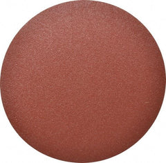 Made in USA - 8" Diam, 60 Grit Aluminum Oxide Adhesive PSA Disc - Medium Grade, X Weighted Cloth Backing, For Low Speed Dual-Action Sanders, Random Orbital Sanders - Exact Tool & Supply