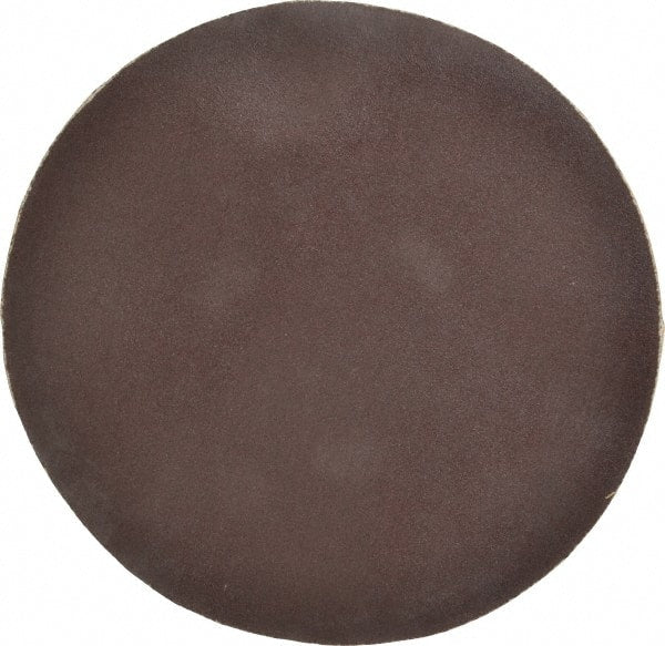 Made in USA - 10" Diam, 100 Grit Aluminum Oxide Adhesive PSA Disc - Exact Tool & Supply