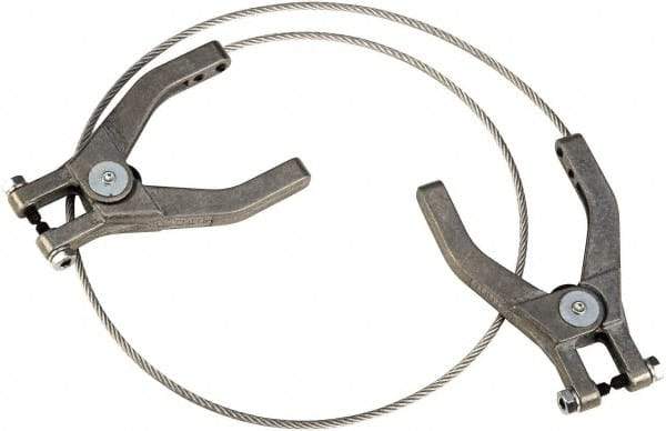 Justrite - 36 Inch Long, Safety Can Antistatic Flexible Wire - 7 Inch Diameter, Compatible with Type I Safety Cans - Exact Tool & Supply