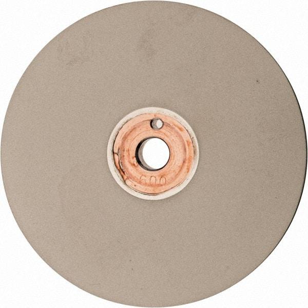 Accu-Finish - 5" Diam, 1/2" Hole Size, 1/2" Overall Thickness, 600 Grit, Tool & Cutter Grinding Wheel - Super Fine Grade, Diamond - Exact Tool & Supply