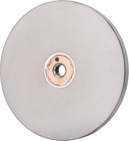Accu-Finish - 6" Diam, 1/2" Hole Size, 1/2" Overall Thickness, 1,200 Grit, Tool & Cutter Grinding Wheel - Ultra Fine Grade, Diamond - Exact Tool & Supply