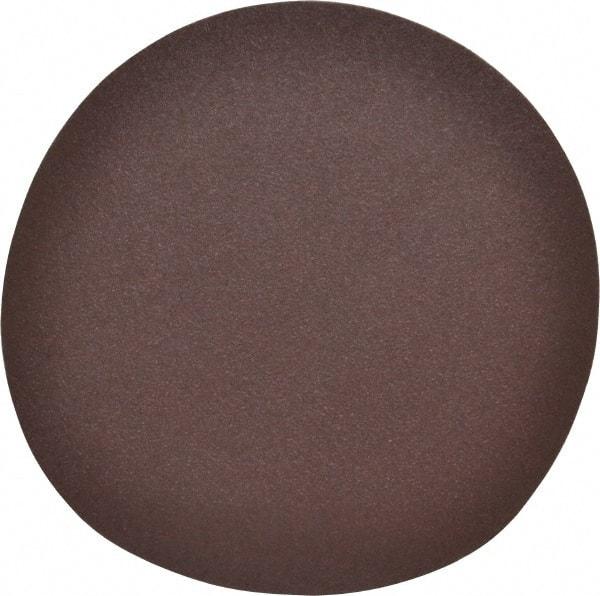 Made in USA - 14" Diam, 40 Grit Aluminum Oxide Adhesive PSA Disc - Coarse Grade, X Weighted Cloth Backing, For Low Speed Dual-Action Sanders, Random Orbital Sanders - Exact Tool & Supply