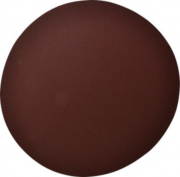 Made in USA - 14" Diam, 100 Grit Aluminum Oxide Adhesive PSA Disc - Fine Grade, X Weighted Cloth Backing, For Low Speed Dual-Action Sanders, Random Orbital Sanders - Exact Tool & Supply