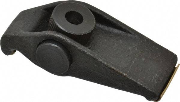 Value Collection - 5/16" Stud, 1-3/4" Max Clamping Height, Steel, Adjustable & Self-Positioning Strap Clamp - 1-1/4" Wide, 1" High, 1-1/8" Heel to Stud Center - Exact Tool & Supply