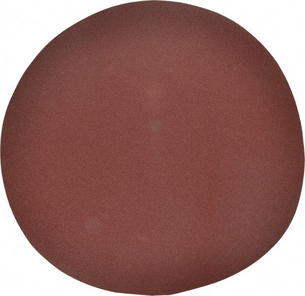 Made in USA - 20" Diam, 60 Grit Aluminum Oxide Adhesive PSA Disc - Exact Tool & Supply