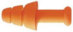 Howard Leight - Reusable, Corded, 25 dB, Flange Earplugs - Orange, 100 Pairs - Exact Tool & Supply