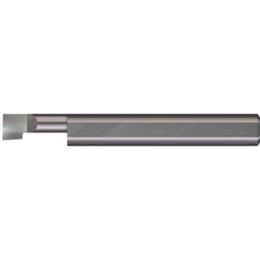 Micro 100 - Boring Bars; Minimum Bore Diameter (Decimal Inch): 0.2000 ; Maximum Bore Depth (Decimal Inch): 0.5000 ; Maximum Bore Depth (Inch): 1/2 ; Material: Solid Carbide ; Boring Bar Type: Boring ; Shank Diameter (Decimal Inch): 0.2500 - Exact Tool & Supply