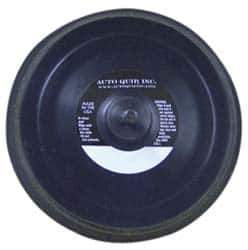 AutoQuip - 6" Diam Adhesive/PSA Disc Backing Pad - Firm Density, 10,000 RPM - Exact Tool & Supply