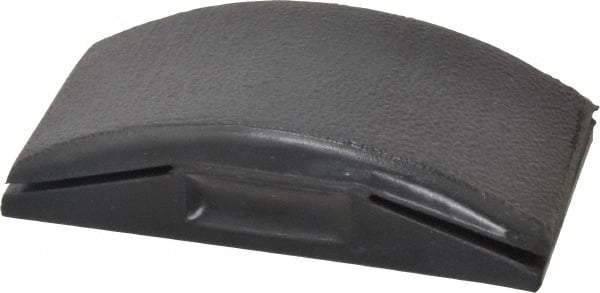 Value Collection - Sanding Block - 1-1/4" Deep, Natural Rubber, Compatible with Standard Size Sandpaper - Exact Tool & Supply