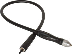Dico - 40" Long x 3/8-24 Thread Size Flexible Motor Shaft - Compatible with 1/4" Shaft Diam, Converts Drill & Bench Motors to Flex Shaft - Exact Tool & Supply