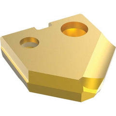 Allied Machine and Engineering - 16.5mm Diam 90° Seat Size 0 Spade Drill Insert - Exact Tool & Supply