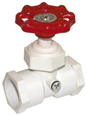 Legend Valve - 3/4" Pipe, 100 psi WOG Rating, PVC Stop & Waste Valve - Exact Tool & Supply