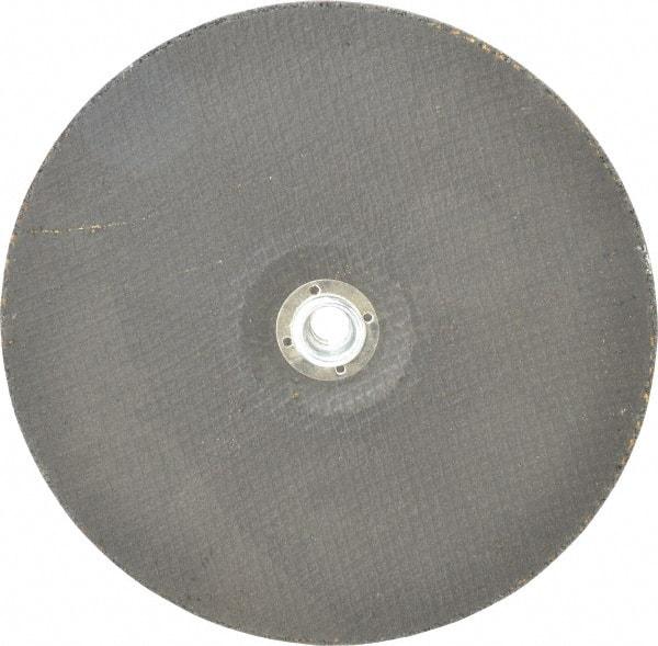 Norton - 9" Wheel Diam, 1/4" Wheel Thickness, Type 27 Depressed Center Wheel - Ceramic, 6,600 Max RPM, Compatible with Angle Grinder - Exact Tool & Supply