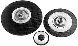 Made in USA - 9" Wheel Diam, 1/4" Wheel Thickness, 7/8" Arbor Hole, Type 27 Depressed Center Wheel - Zirconia Alumina, 6,000 Max RPM, Compatible with Angle Grinder - Exact Tool & Supply