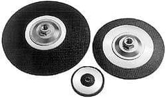 Made in USA - 9" Wheel Diam, 1/4" Wheel Thickness, 7/8" Arbor Hole, Type 27 Depressed Center Wheel - Zirconia Alumina, 6,000 Max RPM, Compatible with Angle Grinder - Exact Tool & Supply