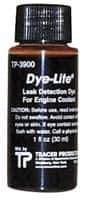 Spectroline - 1 oz Bottle Automotive Leak Detection Dye - For Radiators, Hoses, Water Pumps & Fittings - Exact Tool & Supply