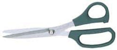 Clauss - 3-1/4" LOC, 8" OAL Stainless Steel Standard Shears - Ambidextrous, Straight Handle, For General Purpose Use - Exact Tool & Supply