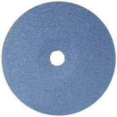Camel Grinding Wheels - 7" Diam 7/8" Hole 50 Grit Fiber Disc - Coarse Grade, Zirconia Alumina, 8,600 Max RPM - Exact Tool & Supply