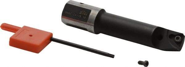Iscar - 14mm Min Bore Diam, 73.99mm OAL, 16mm Shank Diam, IHAXF Indexable Boring Bar - 50.01mm Max Bore Depth, TPGX 73.. Insert - Exact Tool & Supply