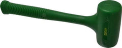 Garland - 26 oz Head 2" Face Diam Polyurethane Dead Blow Hammer - 11-1/2" OAL, Polyurethane Handle - Exact Tool & Supply
