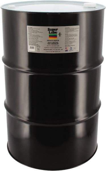 Synco Chemical - 55 Gal Drum, Synthetic Gear Oil - -45°F to 450°F, ISO 150 - Exact Tool & Supply