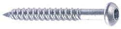 Made in USA - 5/16" Diam, 2-1/4" Torx Drive, Concrete Screw & Masonry Fastener - Steel, Blue Climaseal Finish - Exact Tool & Supply