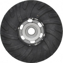 Norton - 5" Diam Locking Nut Disc Backing Pad - Medium Density, 10,000 RPM - Exact Tool & Supply