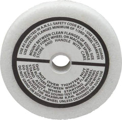 Grier Abrasives - 46 Grit Aluminum Oxide Type 1 Internal Grinding Wheel - 2-1/2" Diam x 3/8" Hole x 3/8" Thick, 12,987 Max RPM, Coarse Grade, J Hardness, Vitrified Bond - Exact Tool & Supply