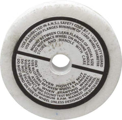Grier Abrasives - 60 Grit Aluminum Oxide Type 1 Internal Grinding Wheel - 2-1/2" Diam x 3/8" Hole x 3/8" Thick, 12,987 Max RPM, Medium Grade, K Hardness, Vitrified Bond - Exact Tool & Supply