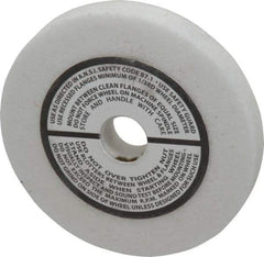Grier Abrasives - 60 Grit Aluminum Oxide Type 1 Internal Grinding Wheel - 3" Diam x 1/2" Hole x 3/8" Thick, 10,823 Max RPM, Medium Grade, K Hardness, Vitrified Bond - Exact Tool & Supply
