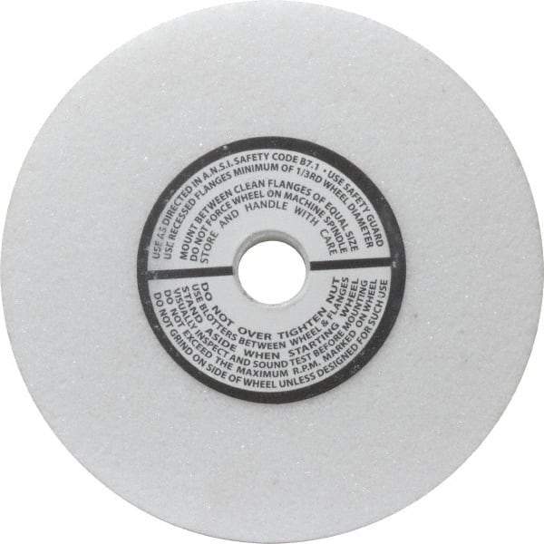 Grier Abrasives - 60 Grit Aluminum Oxide Type 1 Internal Grinding Wheel - 4" Diam x 1/2" Hole x 1/2" Thick, 8,100 Max RPM, Medium Grade, K Hardness, Vitrified Bond - Exact Tool & Supply