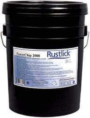 Rustlick - Rustlick PowerChip 2000, 5 Gal Pail Cutting & Grinding Fluid - Synthetic, For Machining, Sawing - Exact Tool & Supply