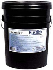 Rustlick - Rustlick PowerSaw, 5 Gal Pail Sawing Fluid - Synthetic, For Band Sawing, Circular Sawing, Grinding - Exact Tool & Supply