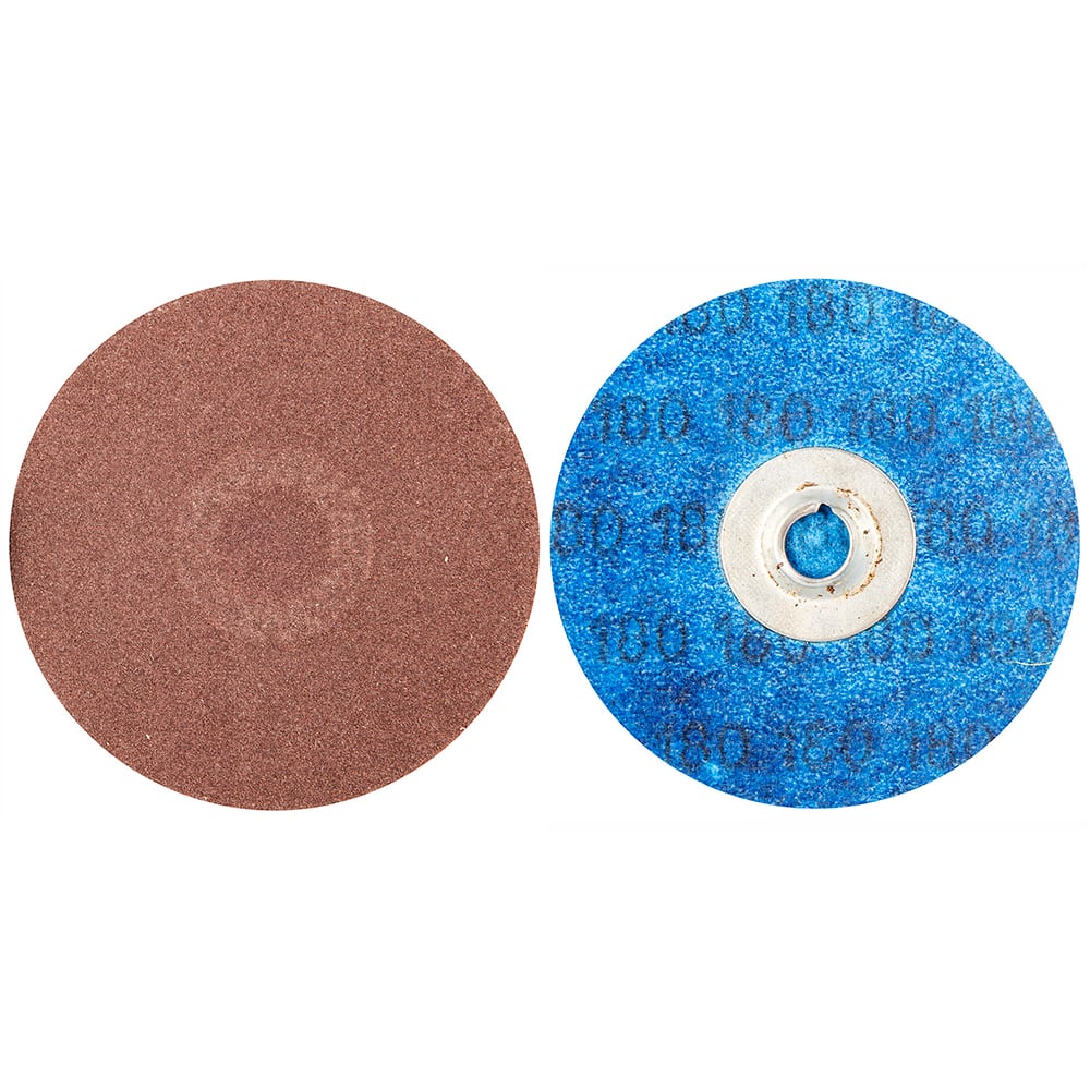 Norton - 3" 180 Grit Aluminum Oxide Quick Change Disc - Exact Tool & Supply