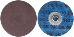 Norton - 3" 240 Grit Aluminum Oxide Quick Change Disc - Exact Tool & Supply