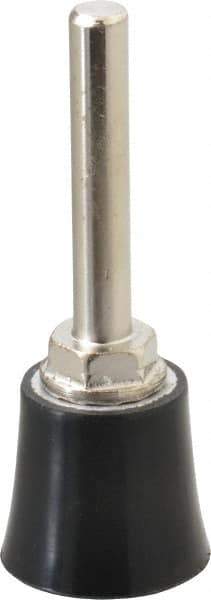 Norton - 1" Diam Quick-Change Type S Disc Backing Pad - 1/4" Shank Diam, Medium Density, 40,000 RPM, Speed-Lok TS Compatible - Exact Tool & Supply