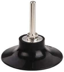 Norton - 3" Diam Quick-Change Type S Disc Backing Pad - 1/4" Shank Diam, Medium Density, 20,000 RPM, Speed-Lok TS Compatible - Exact Tool & Supply