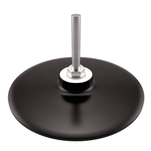 Norton - 4" Diam Quick-Change Type S Disc Backing Pad - 1/4" Shank Diam, Medium Density, 12,000 RPM, Speed-Lok TS Compatible - Exact Tool & Supply