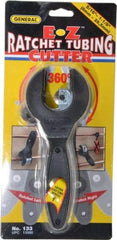 General - 5/16" to 1-1/8" Pipe Capacity, Tube Cutter - 7" OAL - Exact Tool & Supply
