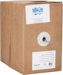 Tripp-Lite - Cat5e, 24 AWG, 350 MHz, Unshielded Network & Ethernet Cable - Gray, PVC, 1,000' OAL - Exact Tool & Supply
