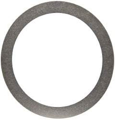 Made in USA - 0.2mm Thick, 40mm Inside x 50mm OD, Round Shim - Uncoated 302/304 Stainless Steel - Exact Tool & Supply