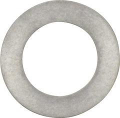 Made in USA - 0.3mm Thick, 10mm Inside x 16mm OD, Round Shim - 3/8" Screw, Uncoated 302/304 Stainless Steel - Exact Tool & Supply