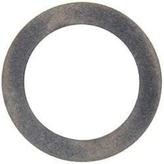 Made in USA - 0.3mm Thick, 20mm Inside x 28mm OD, Round Shim - 3/4" Screw, Uncoated 302/304 Stainless Steel - Exact Tool & Supply