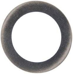 Made in USA - 0.3mm Thick, 25mm Inside x 36mm OD, Round Shim - 7/8" Screw, Uncoated 302/304 Stainless Steel - Exact Tool & Supply